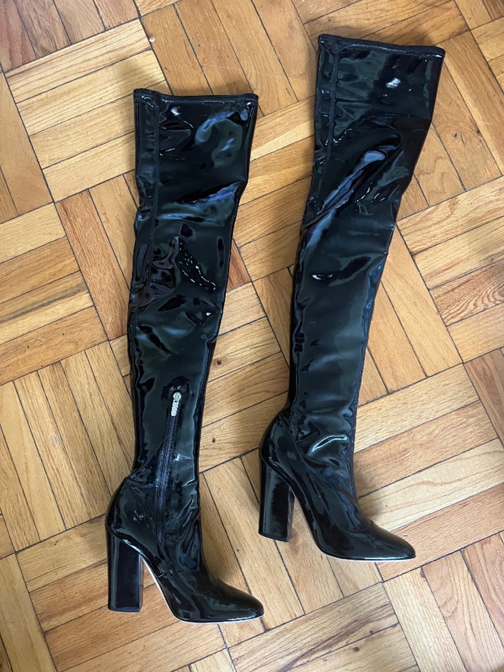 Sergio Rossi - Liquid Latex Thigh highs